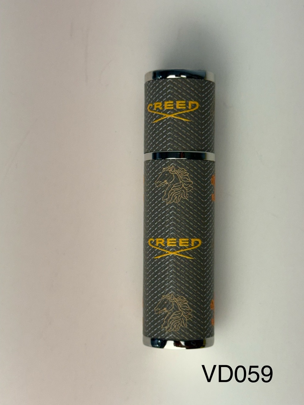 Creed Grey Leather 5ml Refillable Travel Perfume Atomizer